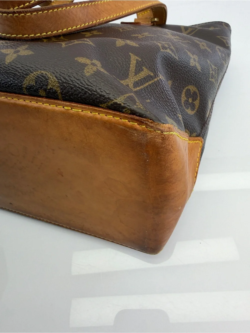 LOUIS VUITTON Monogram Canvas Cabas Piano Tote Bag